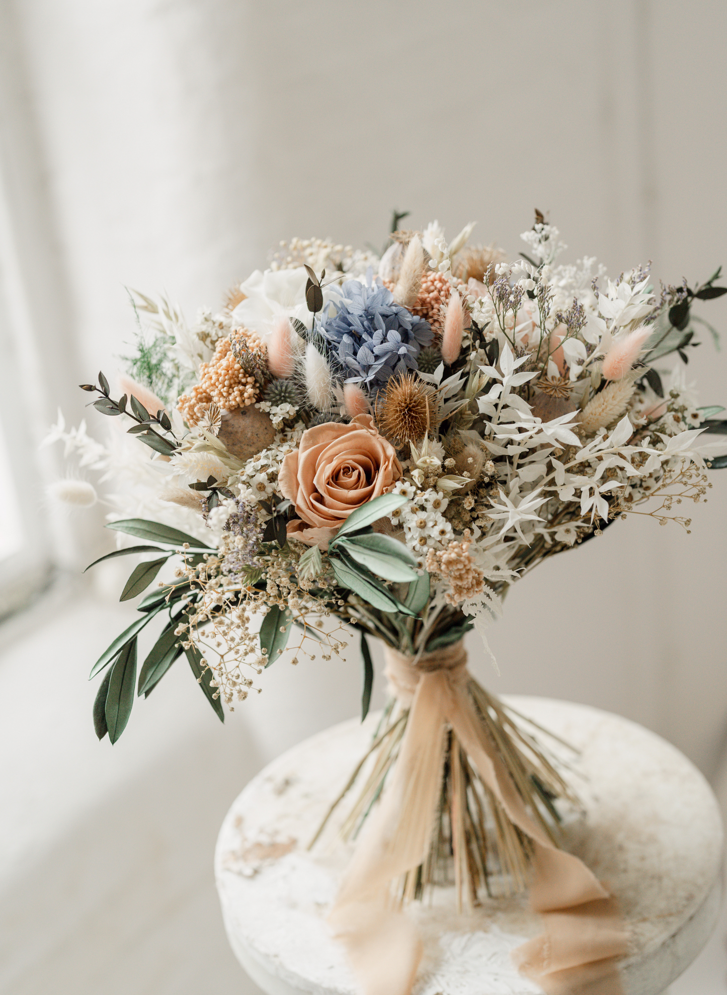 Lark Wildflower Dried and Preserved Bridal Bouquet 3