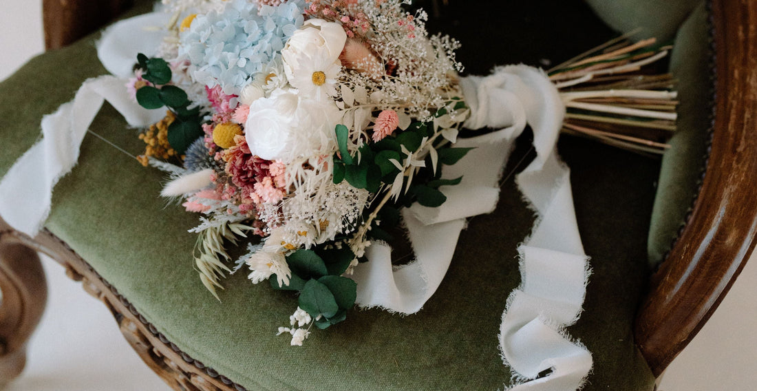 From Aisle to Home: What to Do With Your Dried Flower Accessories After Your Wedding