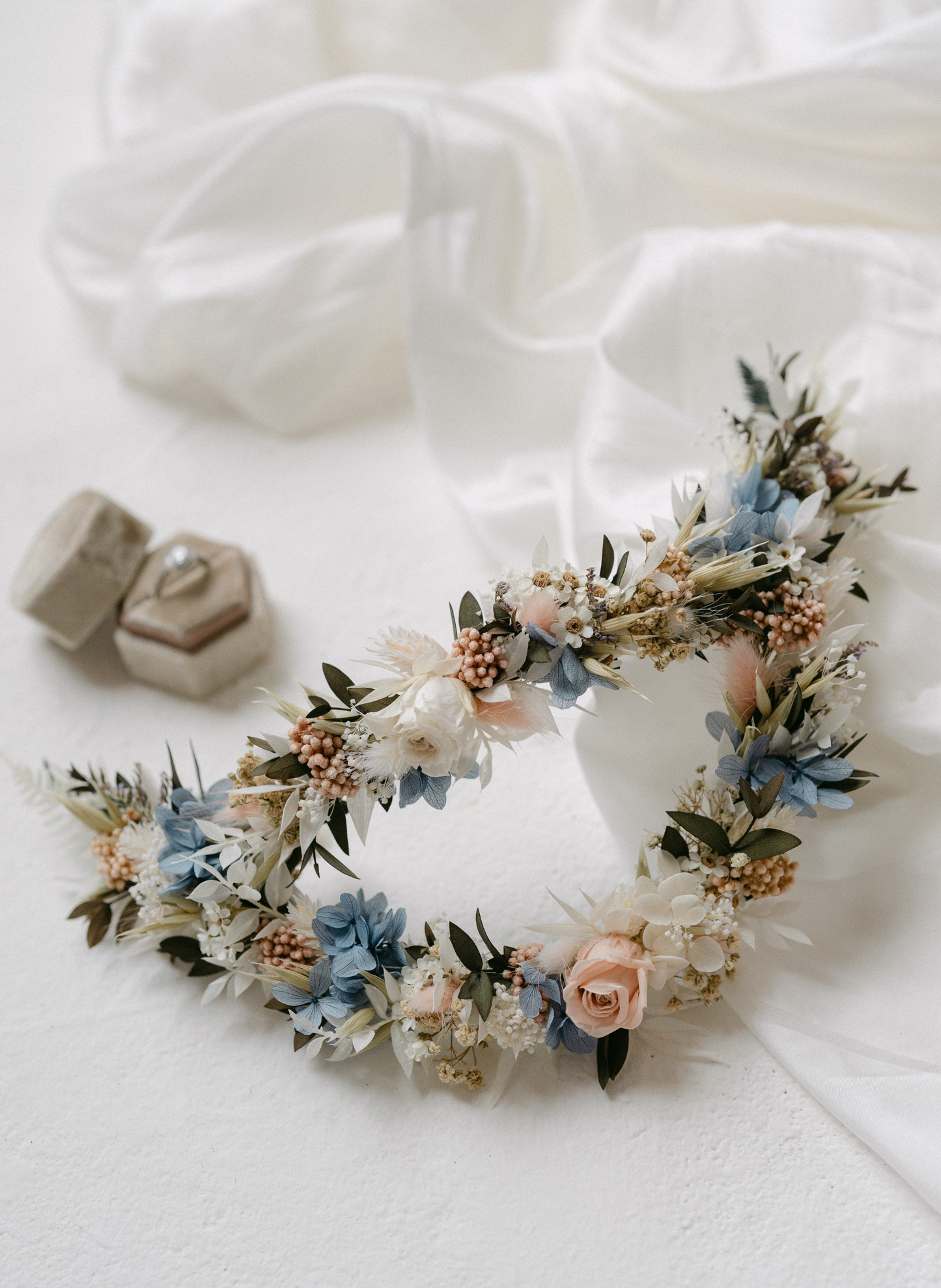 Lark Wildflower Wedding Dried Flower Headpiece 4