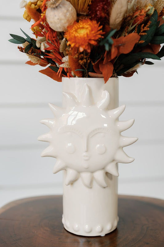 Sun Dance Vase Luna and Wild